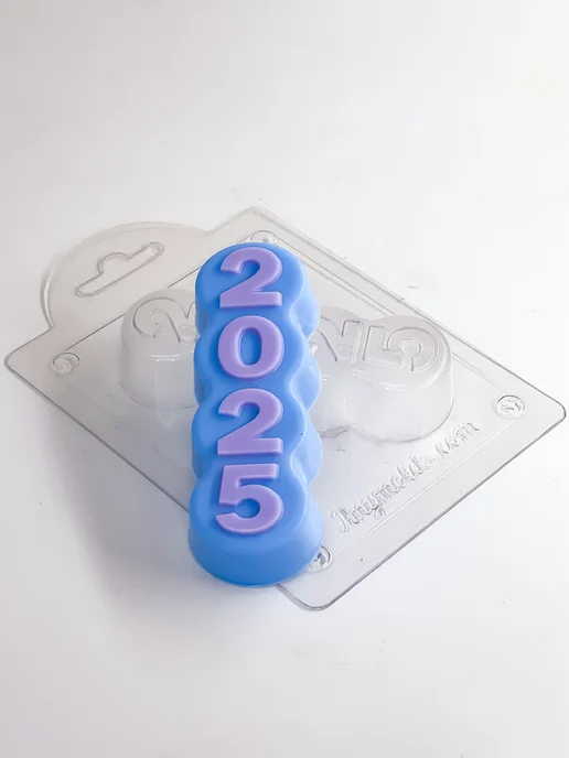 AnyMolds Змея на щите форма пластиковая для мыла к Новому году, вариант