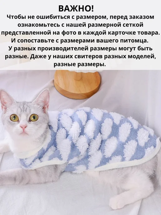 ДомЛап Одежда свитер толстовка для собак и кошек животных, голубой, фото 2