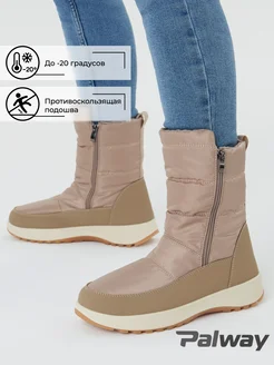 Высокие дутики зимние PALWAY 244220353 купить за 2 170 ₽ в интернет-магазине Wildberries