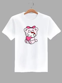 Футболка с принтом Hello Kitty