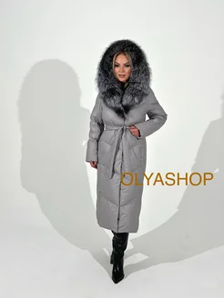 Пуховик с натуральным мехом Olyashop 244266265 купить за 28 142 ₽ в интернет-магазине Wildberries