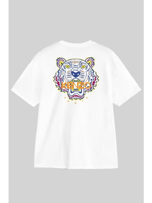 Kenzo t shirt blanc best sale