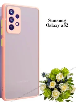 Чехол на Samsung Galaxy A52 защита камеры