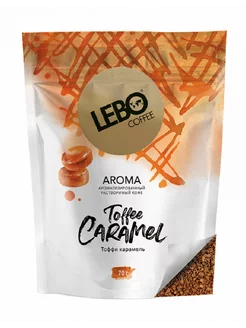 Кофе растворимый ЛЕБО AROMA TOFFEE CARAMEL 70 г. дой-пак LEBO 244322025 купить за 227 ₽ в интернет-магазине Wildberries