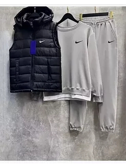 спортивный костюм тройка Nike 244339843 купить за 4 013 ₽ в интернет-магазине Wildberries