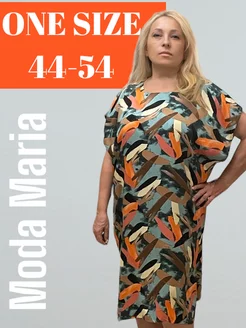 Женская туника из штапеля для пляжа, дома, лета и дачи Moda Maria 244342751 купить за 550 ₽ в интернет-магазине Wildberries