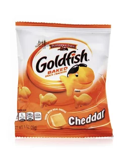 Goldfish крекеры со вкусом сыра чеддер 28г