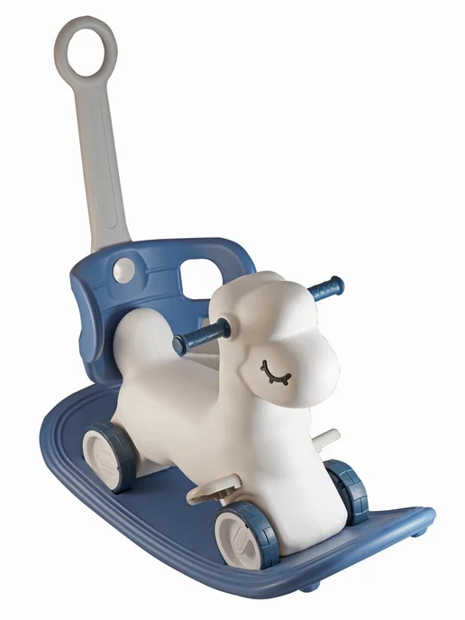 Sweet Horse for kids Качалка беговел Овечка 3 в 1, синий, фото 2