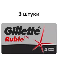 Gillette Лезвия Rubie Platinum.( 3 штуки) Gillette 244386054 купить за 405 ₽ в интернет-магазине Wildberries