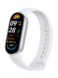 Фитнес-браслет Mi Band 9 Silver (Global) Xiaomi 244497981 купить за 3 052 ₽ в интернет-магазине Wildberries