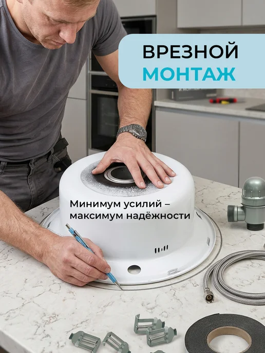 Premial Нержавеющая мойка для кухни,раковина врезная, вариант, фото 5