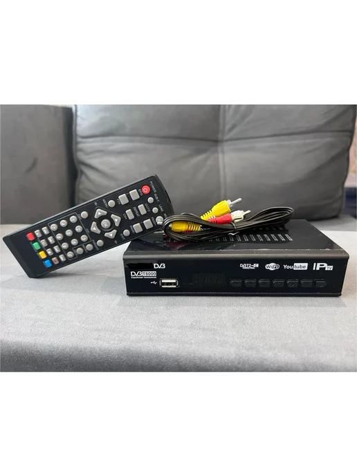 Цифровая приставка для TV DVB-T2 (Т-8000), черный, фото 5