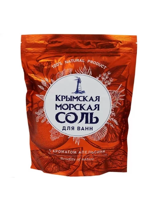SELENA Соль для ванн*морская (Селена) Крымская Апельсин, 1100г-1шт, 1,1 кг, 1 шт, фото 2