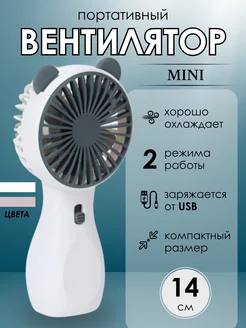 Вентилятор ручной бесшумный usb