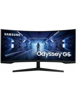 Монитор Odyssey G5 C34G55TWWI Samsung 244733786 купить за 38 798 ₽ в интернет-магазине Wildberries