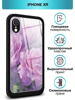 Стеклянный чехол на iPhone XR