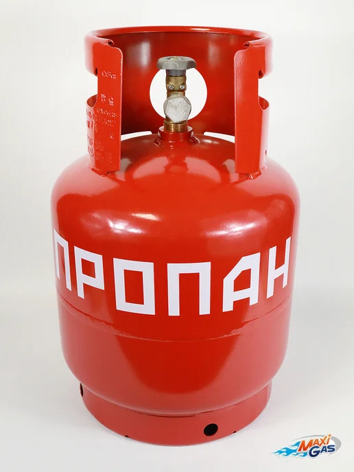 Novogas Газовый баллон 8 л с вентилем ВБ-2 пустой, 18 л, фото 3