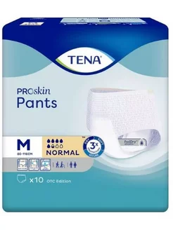 Tena pants normal подгузники-трусы для взрослых при ср-1шт. TENA 244853911 купить за 1 242 ₽ в интернет-магазине Wildberries