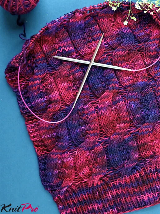 Knit pro Круговые металлические спицы KnitPro Nova, 150 см. 2,75 мм, 2 25, фото 6