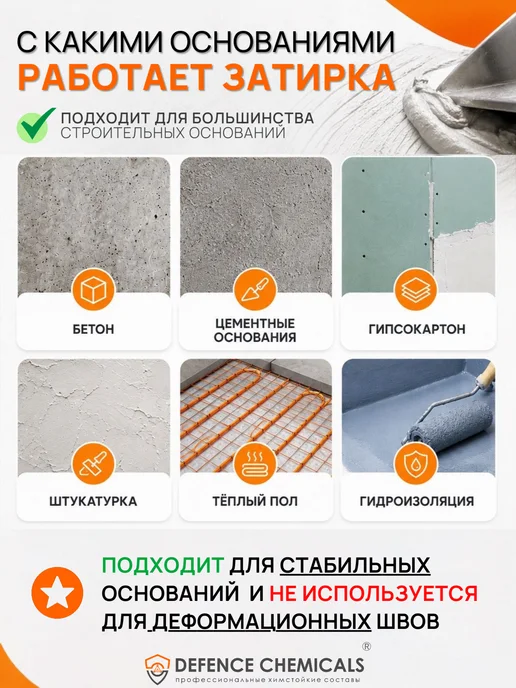 DEFENCE CHEMICALS Затирка эпоксидная C.800 (черный) 1 кг, 2 кг, фото 8