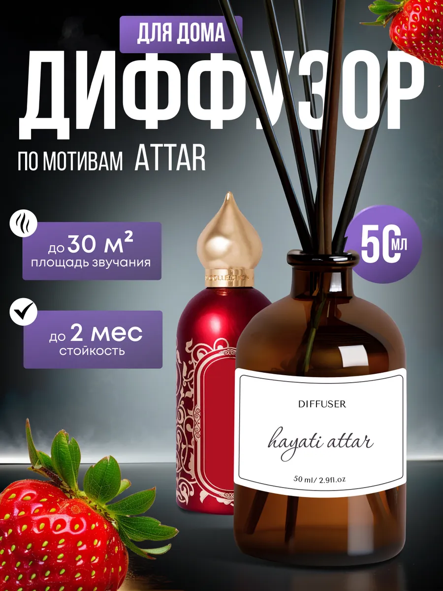 Диффузор для дома по мотивам Hayati Attar
