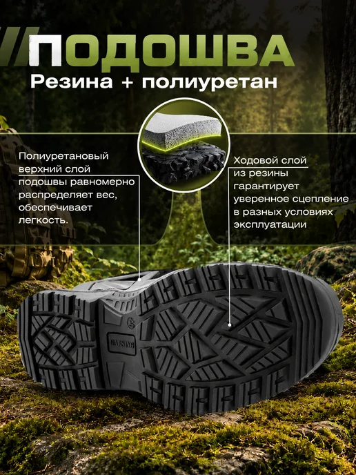 GARSING Тактические ботинки трекинговые кроссовки. 032 Кайман, черный, фото 3