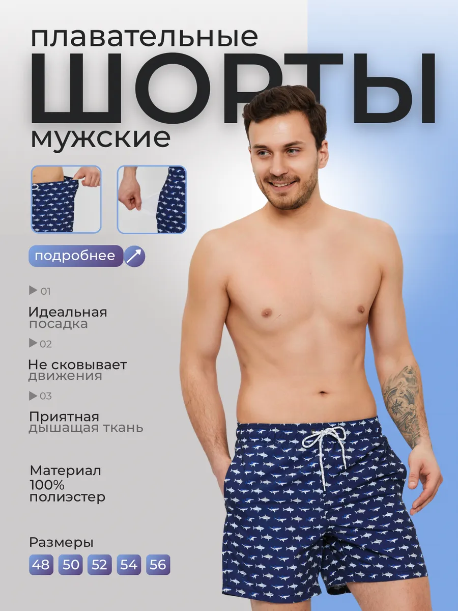 Плавки шорты для купания