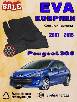 Evo Eva Эво Эва Ево коврики Peugeot 308 Пежо