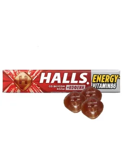 Halls леденцы с кофеином витамином в6 со вкусом колы -3 шт HALLS 245230506 купить за 265 ₽ в интернет-магазине Wildberries