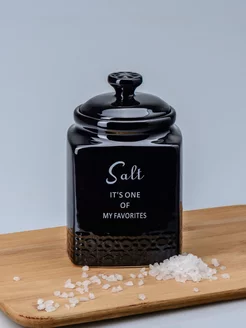 Банка для хранения сыпучих продуктов "Salt" 750 мл Fresca 245236304 купить за 821 ₽ в интернет-магазине Wildberries