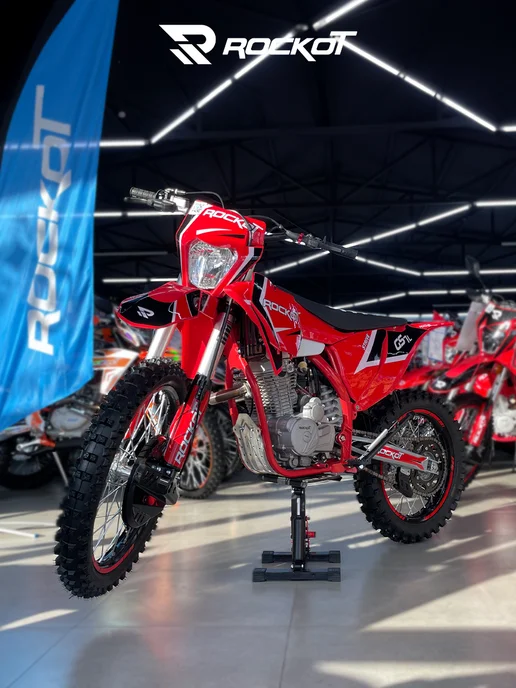 ROCKOT Мотоцикл эндуро GS7L Strive, черный, фото 2