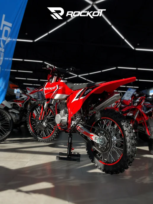 ROCKOT Мотоцикл эндуро GS7L Strive, черный, фото 7