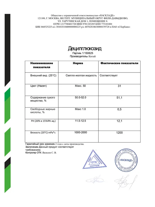 ivanka.market Децил Гликозид 250 мл, 500 мл, фото 2