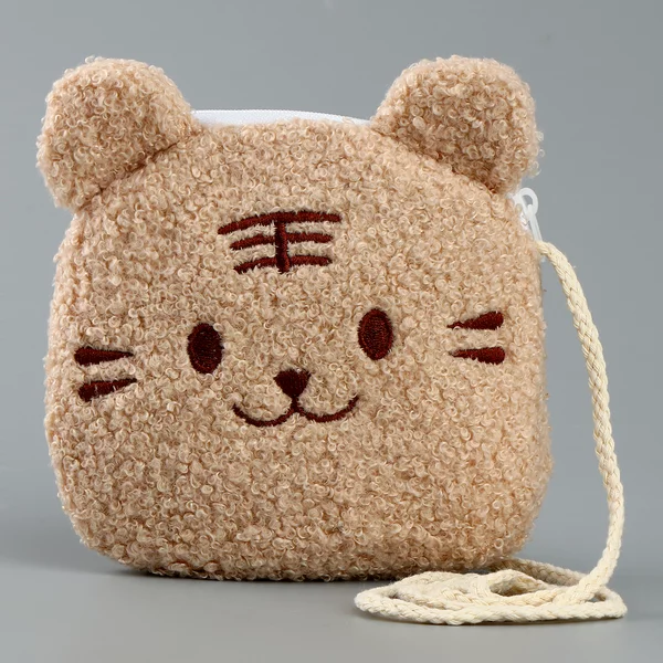 Мягкая сумка Тигрёнок. цвет бежевый