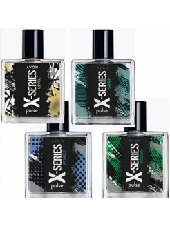 Туалетная вода X-Series Pulse 50мл.-4шт. Для него. Avon. 245338253 купить за 1 701 ₽ в интернет-магазине Wildberries