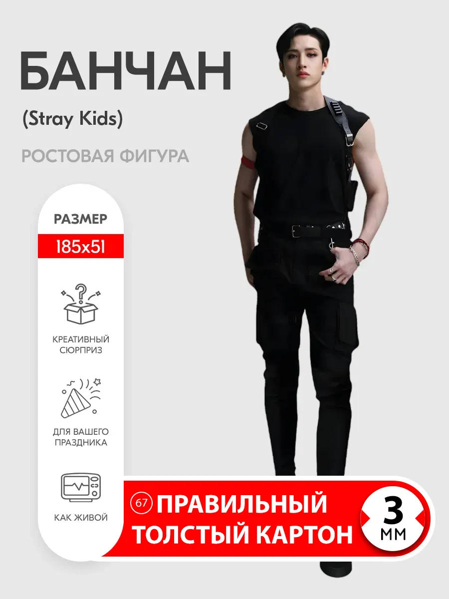 Банчан (Stray Kids) ростовая фигура 1