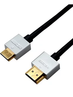 Шнур mini HDMI - HDMI 1,5м Gold-пласт Ultra Slim PROconnect 245366683 купить за 742 ₽ в интернет-магазине Wildberries