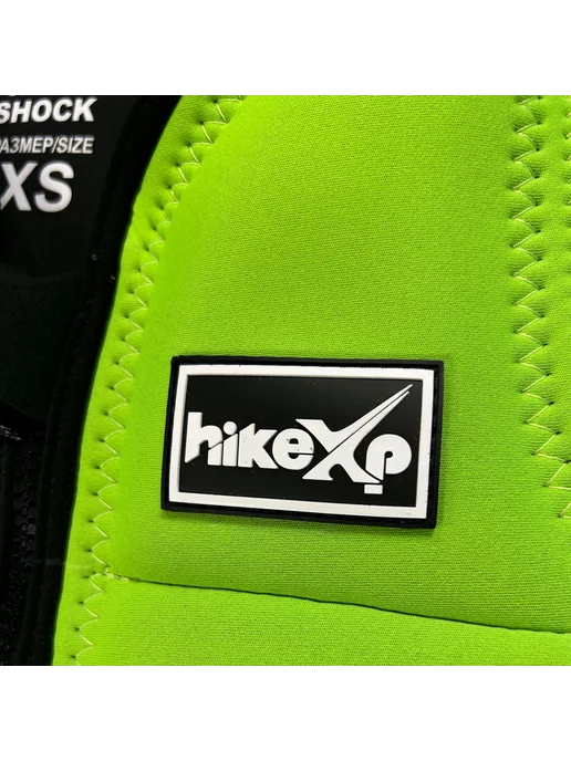 hikexp Спасательный (страховочный) жилет Neoprene Anti Shock Green, зеленый, фото 4