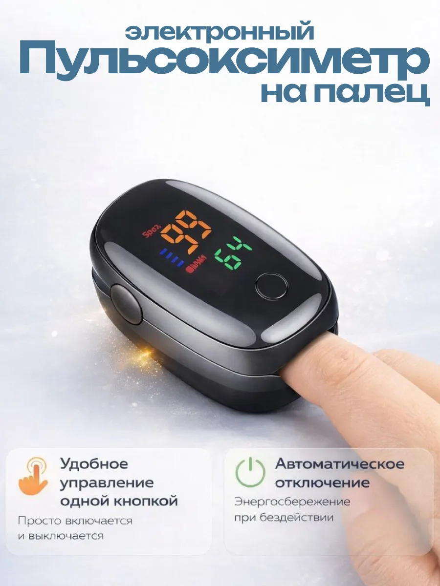 Пульсоксиметр на палец