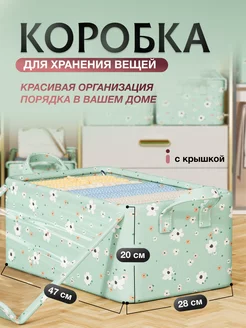 Коробка для хранения с прозрачной крышкой