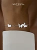 Браслет серебряный бабочки с фианитами серебро 925 SILVERME 245522462 купить за 2 249 ₽ в интернет‑магазине Wildberries