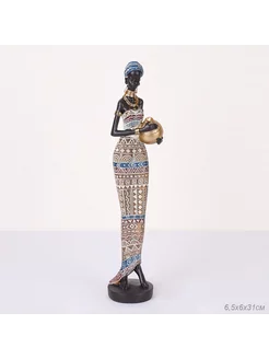 Статуэтка Африканка 7,5х6,2х31 HomeStatuette 245534201 купить за 1 546 ₽ в интернет-магазине Wildberries