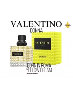 Donna Born In Roma Yellow Dream Валентино