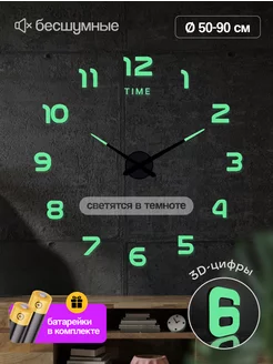 Часы настенные интерьерные декор для дома ArtClock 245540926 купить за 551 ₽ в интернет-магазине Wildberries