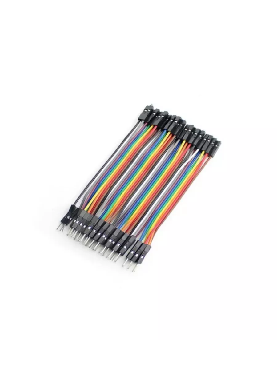 Кабели (перемычки) с разъемом Dupont 10см male-female 40pin