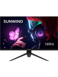 Монитор 27" SUN-M27BG130 черный SunWind 245705264 купить за 19 070 ₽ в интернет-магазине Wildberries