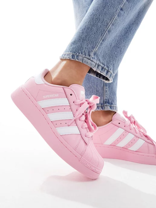 adidas superstar pink