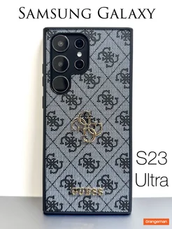 Чехол на Samsung Galaxy S23 Ultra с принтом Guess