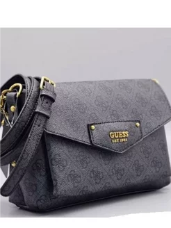 Сумка багет через плечо Guess барсетка GUESS 245806503 купить за 3 149 ₽ в интернет-магазине Wildberries