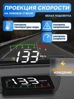 Проекция на лобовое стекло автомобиля HUD